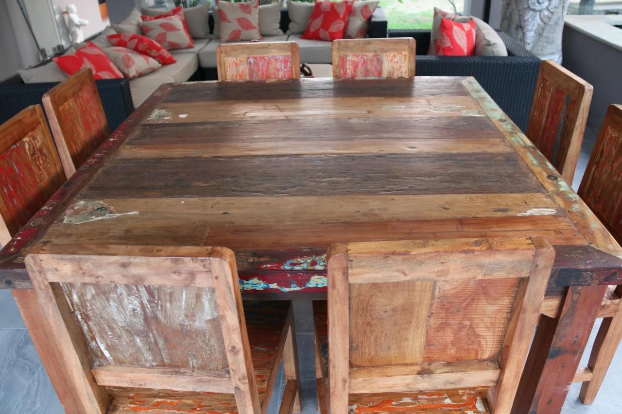 Recycled friendly eco Luxury recycled wood furniture