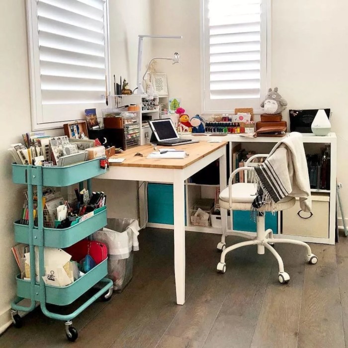 Dark darker blossoms Studio furniture for artists
